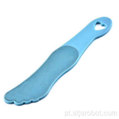 Arquivo de plástico único lado lidar com a pele pés para baixo para os cuidados com os pés bom ajudante